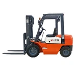 クラシックなディーゼルフォークリフト