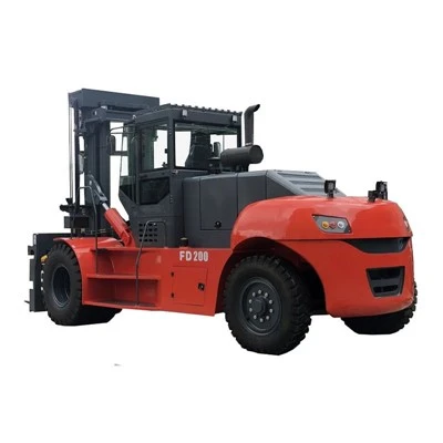 キャブ付き高品質 20 トン頑丈なフォークリフト定格積載量ディーゼル フォークリフト トラック