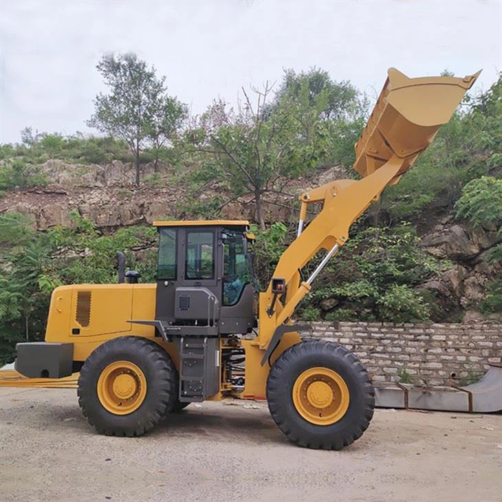 アップグレードされたキャビンを備えた 4 トン フロントエンド ホイール ローダー